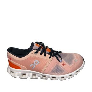 Women’s On Running Black/Orange Sneakers size 7.5